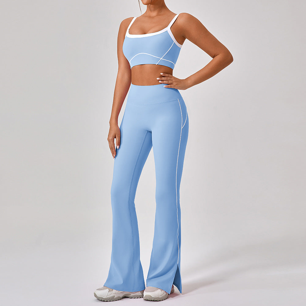 Spaghetti Strap Contrast Set