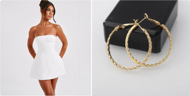 Summer Backless Tube Dress