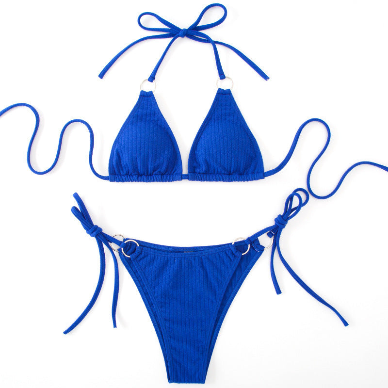 Side-Tie Bandage Bikini Set
