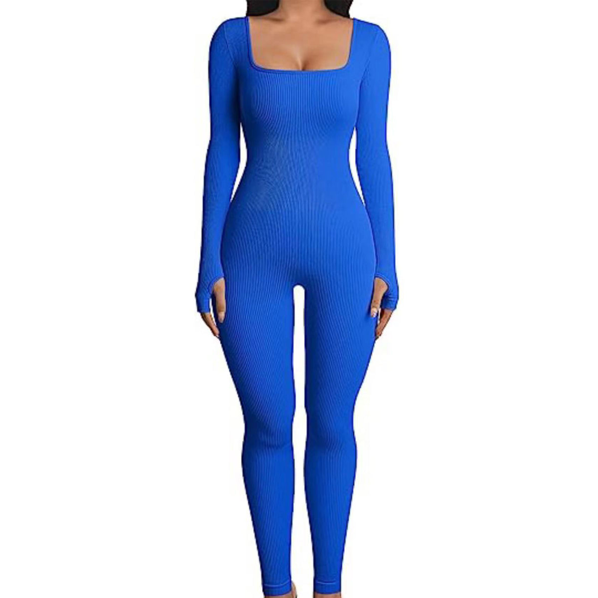 Women’s Seamless Square Neck Jumpsuit