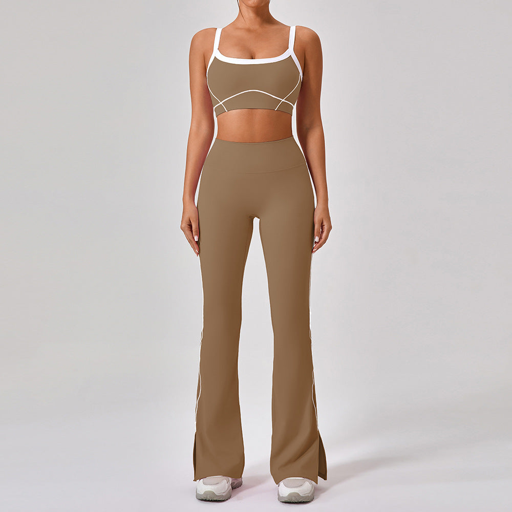 Spaghetti Strap Contrast Set