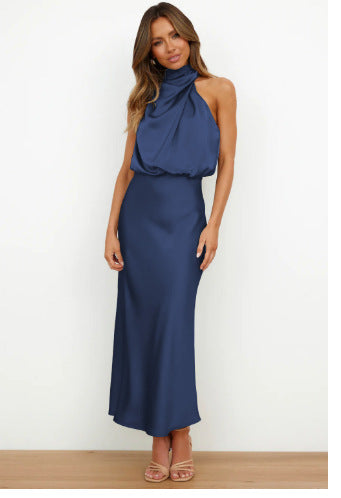 Women’s Elegant Satin Dress