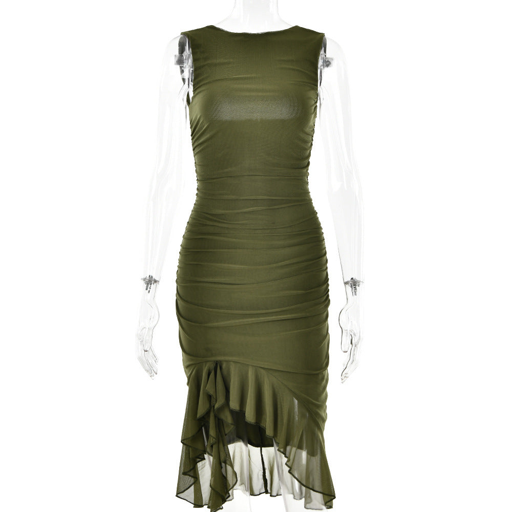 Slim Sleeveless Party Dress
