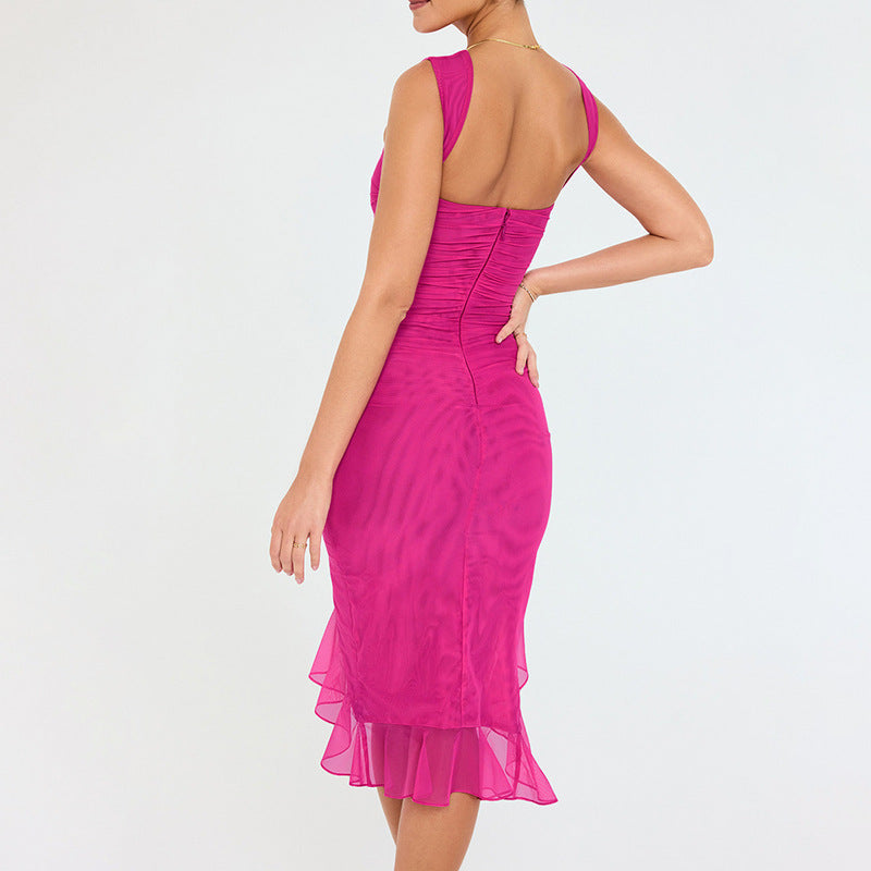 Slim Sleeveless Party Dress